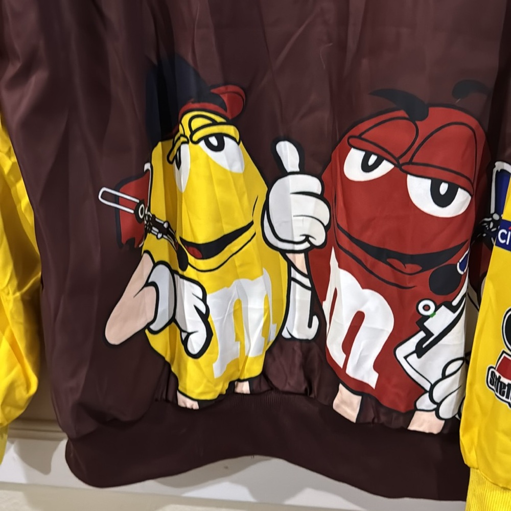 M&M's Racing Jacket - Yellow and Brown - Picture 9 of 11